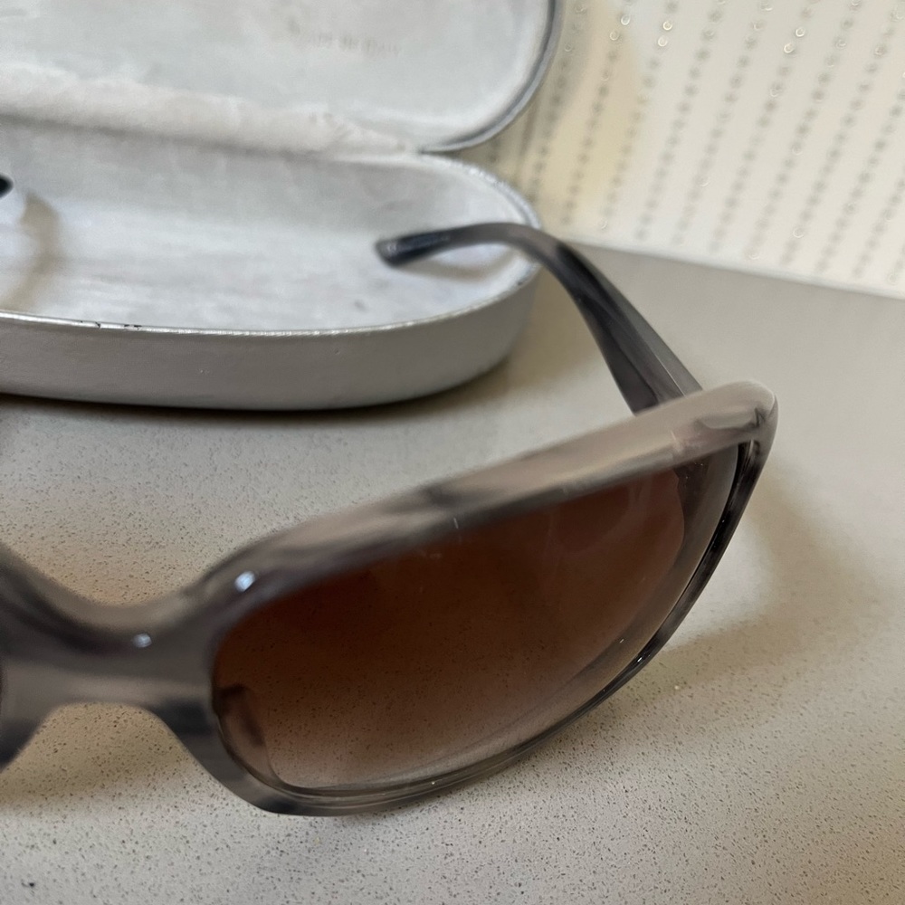 Dior Tortoise Shell Grey Oversized Sunglasses - image 3